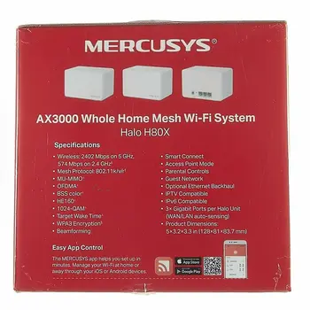 Access point Mercusys HALOH80X-3PK