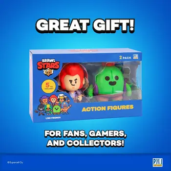 Set of Figures Brawl Stars BRW6015A 2 Pieces
