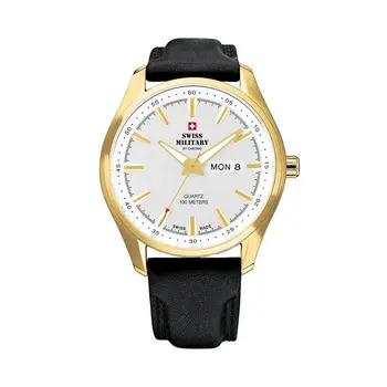 Men's Watch Swiss Military Chrono SM34027.08 Black