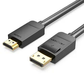 DisplayPort to HDMI Cable Vention HADBH Black 2 m