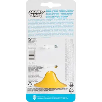 Children's Bike Bell Looney Tunes CZ10966 Yellow