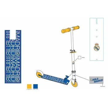 Scooter Unice Toys Aluminium 80 x 55,5 x 9,5 cm