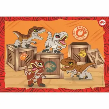 Puzzle Clementoni Jurassic World (4 Units)