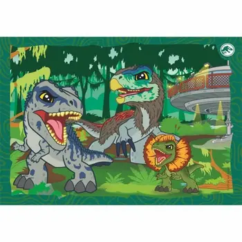 Puzzle Clementoni Jurassic World (4 Units)