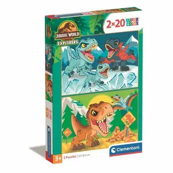 Puzzle Clementoni Jurassic World (2 Units)