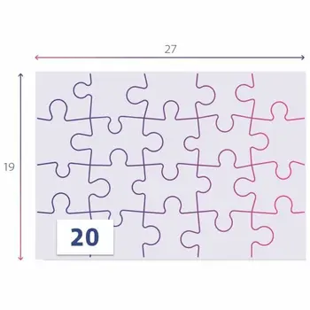 Puzzle Clementoni Jurassic World (2 Units)