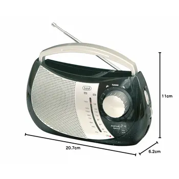 Radio Trevi 0076400 Black