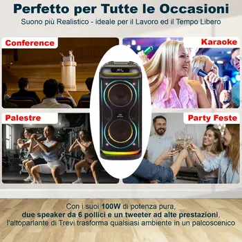 Portable Speaker Trevi Trevi XF 650 KB