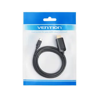 USB-C to HDMI Cable Vention CGUBG Black 1,5 m