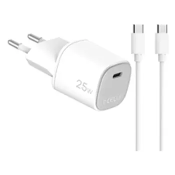 USB Cable Celly UPTC1USBC25WCTC White