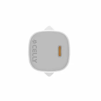 USB Cable Celly UPTC1USBC25WCTC White