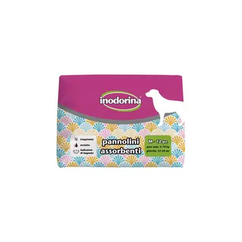 Disposable nappies Inodorina 12 Units