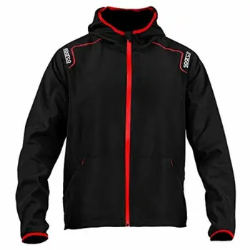 Hoodie Sparco S02405NR1S Black Windbreaker
