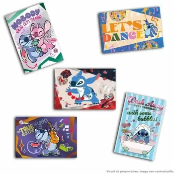 Pack of stickers Panini Stitch Amazing Worlds 120 Pieces