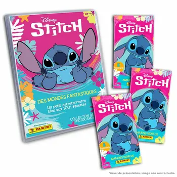 Pack of stickers Panini Stitch Fantasy Worlds 15 Pieces