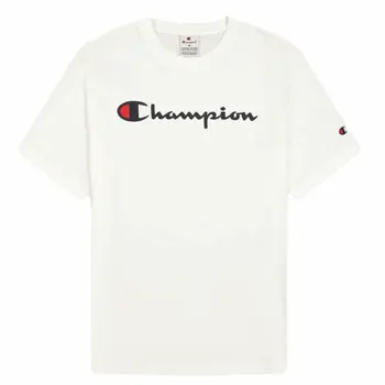 Men’s Short Sleeve T-Shirt Champion SS TEE 220256 White