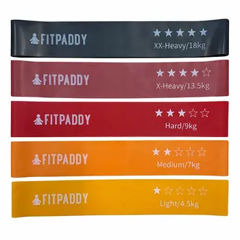 Elastic Resistance Bands Fitpaddy Multicolour
