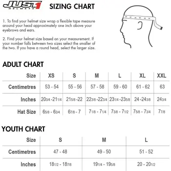 Full Face Helmet Just1 J-40 Flash