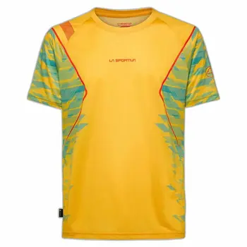 Short-sleeve Sports T-shirt La Sportiva Pacer  Yellow