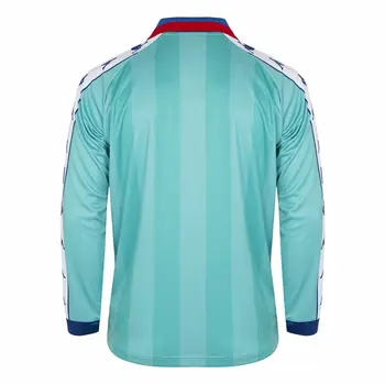 Men's Short-sleeved Football Shirt Kappa Amario Blue Red