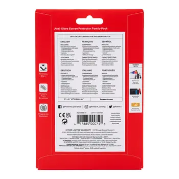 Screen shield for Nintendo Switch Powera NSAC0006-02