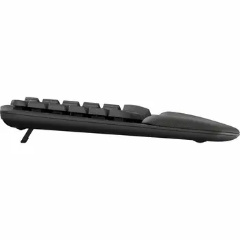 Keyboard and Mouse Logitech Graphite Steel Spanish Qwerty