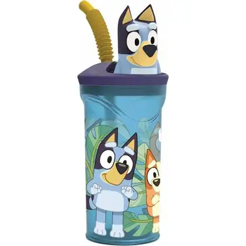 Cup with Straw Stor Plastic