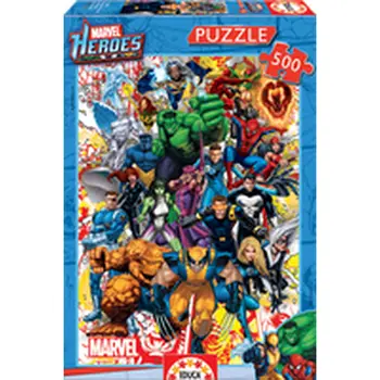 Puzzle Marvel Heroes Educa 500 Pieces