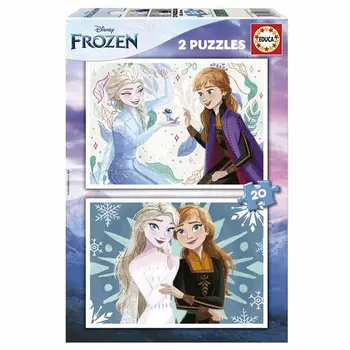 2-Puzzle Set Frozen 20 Pieces
