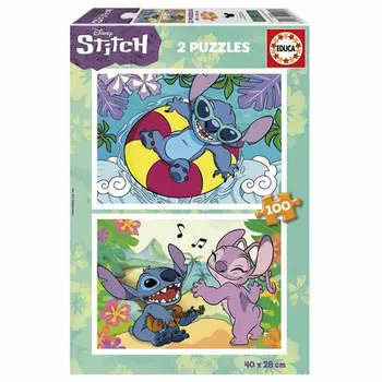 2-Puzzle Set Stitch 100 Pieces