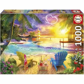 Puzzle Educa Love Beach 1000 Pieces