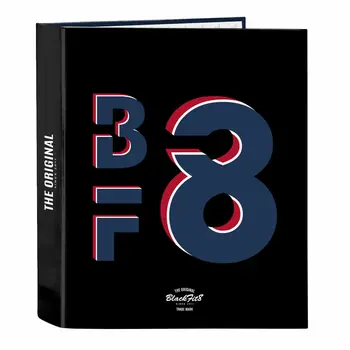 Ring binder BlackFit8 Urban Black Navy Blue A4 27 x 33 x 6 cm