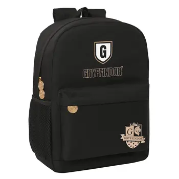 School Bag Harry Potter Bravery Black 32 x 43 x 14 cm