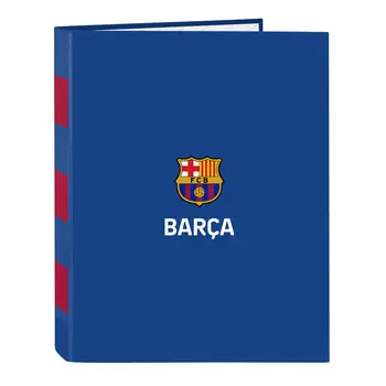 Ring binder F.C. Barcelona Blue Maroon A4 26.5 x 33 x 4 cm