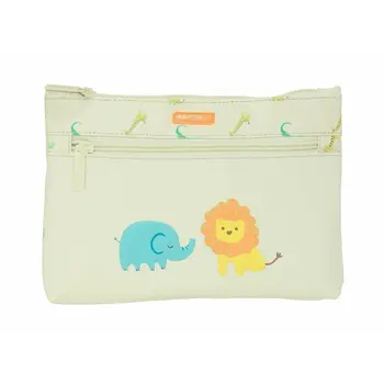 Holdall Safta Beige 23 x 16 x 3 cm Jungle