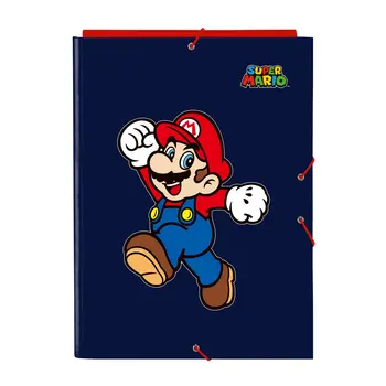 Folder Super Mario World Navy Blue A4