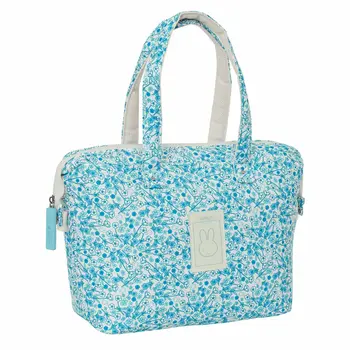 Travel Vanity Case Miffy Garden Turquoise 27 x 24,5 x 12,5 cm
