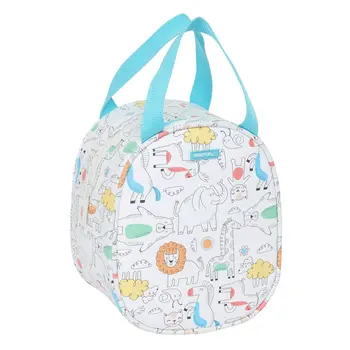 Thermal Lunchbox Safta Zoo Beige 19 x 22 x 14 cm