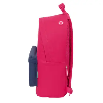 Laptop Backpack Benetton benetton Cherry Navy Blue 31 x 41 x 16 cm