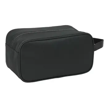 Travel Slipper Holder Munich Topo Black 29 x 15 x 14 cm