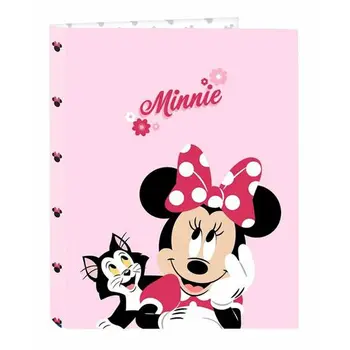 Ring binder Minnie Mouse Naive 26,5 x 33 x 4 cm