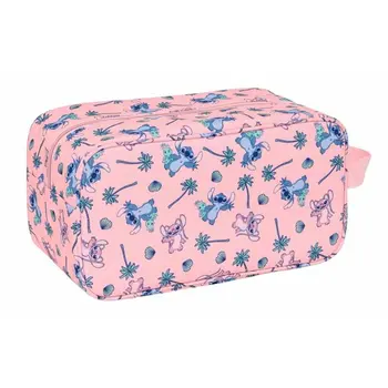 Travel Slipper Holder Stitch Beach Pink 29 x 15 x 14 cm
