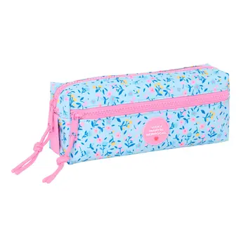 Holdall Vicky Martín Berrocal Paraíso Pink Light Blue 22 x 8,5 x 6 cm