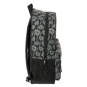 School Bag One Piece Pirates Black 30 x 46 x 14 cm