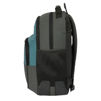 School Bag Safta Urban style Blue Grey 32 x 42 x 15 cm