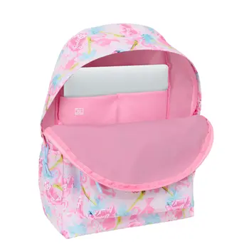 Laptop Backpack Barbie Painterly Pink Sky blue 31 x 43 x 13 cm