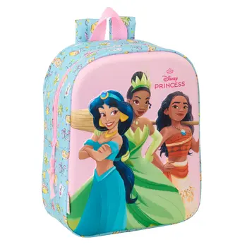 Child bag Frozen Pink Sky blue 22 x 27 x 10 cm 3D