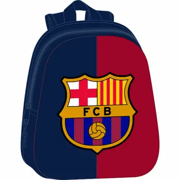 Child bag F.C. Barcelona Blue Maroon 27 x 33 x 10 cm 3D