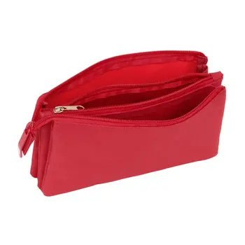 Triple Carry-all Sevilla Fútbol Club Red 22 x 12 x 3 cm