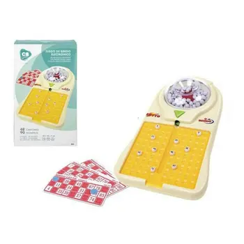 Bingo CB Games Colorbaby 25680 Yellow Cardboard Plastic Electric
